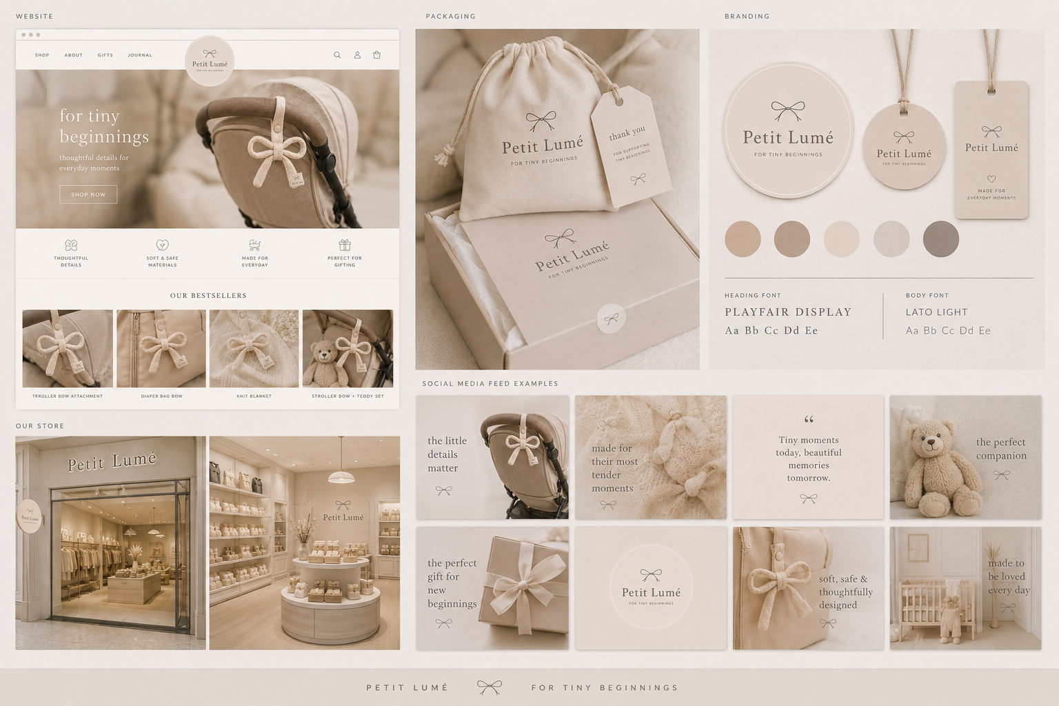 Petit Lumé brand story